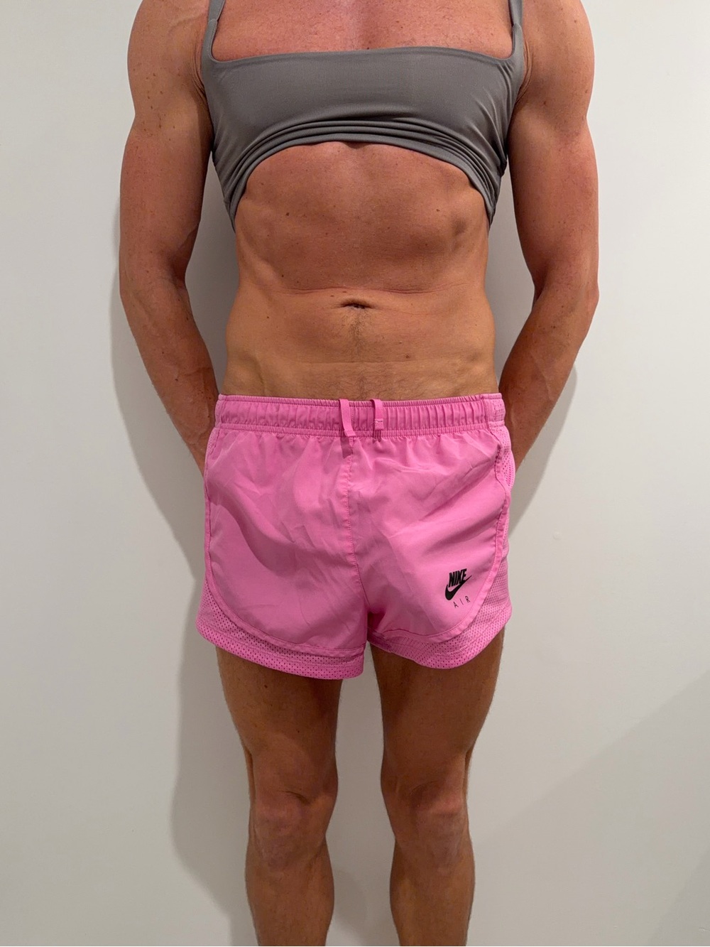 Nike Air women’s pink shorts size S